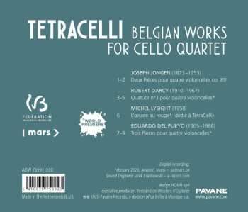 CD Joseph Jongen: Belgian Works For Cello Quartet 559830