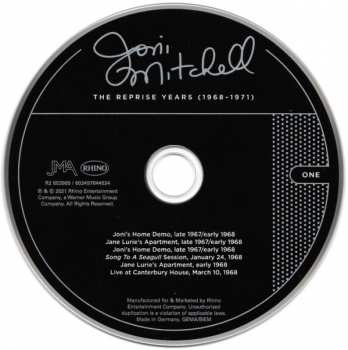 5CD/Box Set Joni Mitchell: Archives – Volume 2 (The Reprise Years (1968-1971)) 406518