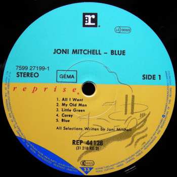 LP Joni Mitchell: Blue 603484