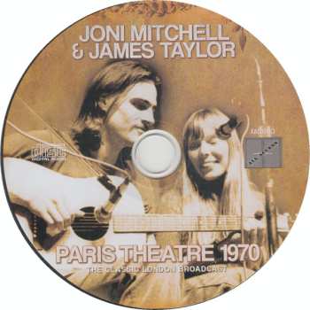 CD James Taylor: Paris Theatre 1970 The Classic London Broadcast 586189