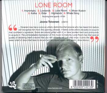 CD Joona Toivanen: Lone Room 603717