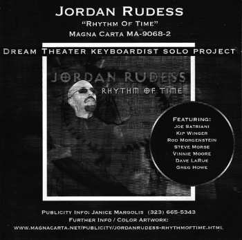 CD Jordan Rudess: Rhythm Of Time 648094