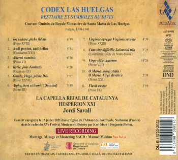 SACD Jordi Savall: Codex Las Huelgas - Bestiaire Et Symboles Du Divin (1300-1340) 587142