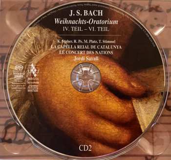 2SACD Jordi Savall: J.S. Bach.  Weihnachts-Oratorium/Oratorio de Noël/Christmas Oratorio 569721