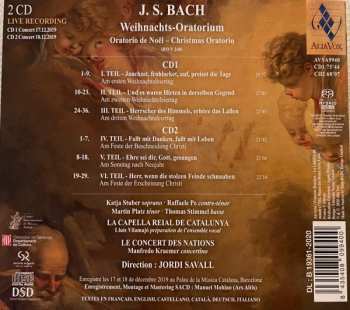 2SACD Jordi Savall: J.S. Bach.  Weihnachts-Oratorium/Oratorio de Noël/Christmas Oratorio 569721