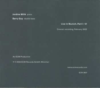 CD Jordina Millà: Live In Munich 627779