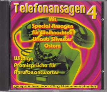 Album Jörg Hammerschmidt: Telefonansagen 4