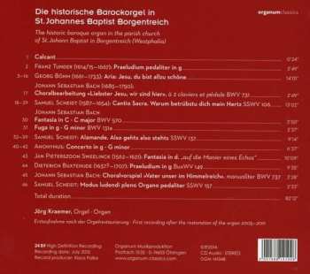 CD Jörg Kraemer: Die Barockorgel In St. Johannes Baptist Borgentreich - (Ein Instrument Wahrhaft Europäischen Ranges) 467723