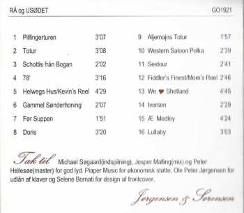 CD Jorgensen & Sorensen: Rå Og Usødet 595208