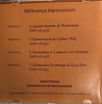 CD Joris Verdin: Les Grands Moments De L'Harmonium 648002