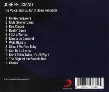 CD José Feliciano: The Voice And Guitar Of José Feliciano 615916