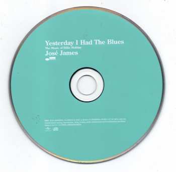 CD José James: Yesterday I Had The Blues: The Music Of Billie Holiday 41150