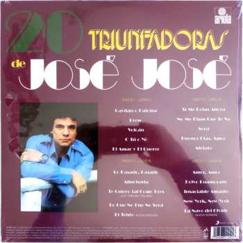 2LP José José: 20 Triunfadoras de José José 645943