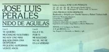 LP José Luis Perales: Nido De Águilas 606080