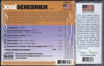 CD Jose Serebrier: Symphony No. 1 • Double Bass Concerto • Violin Concerto 571818