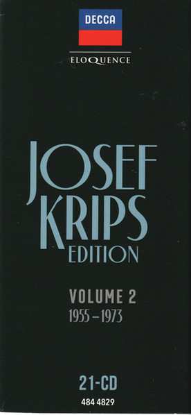 21CD/Box Set Josef Krips: Josef Krips Edition Volume 2 / 1955-1973 617881