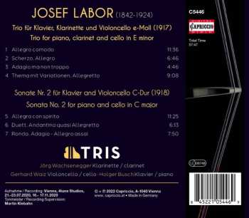 CD Josef Labor: Clarinet Trio; Cello Sonata No. 2 556868