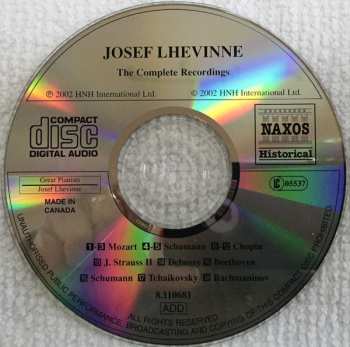 CD Josef Lhevinne: The Complete Recordings (Historical Recordings 1920-1937) 329747