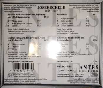 CD Josef Schelb: Bassklarinetten-Konzert / Klarinetten-Quintett / Streichtrio / Englishhorn-Konzert 585942