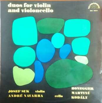 LP Bohuslav Martinů: Duos For Violin And Violoncello 648767