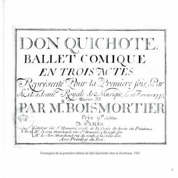 CD Joseph Bodin De Boismortier: Don Quichotte Chez La Duchesse 575914