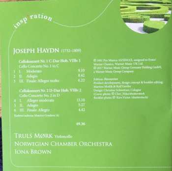 CD Joseph Haydn: Cello Konzerte Nr. 1 & 2 237033