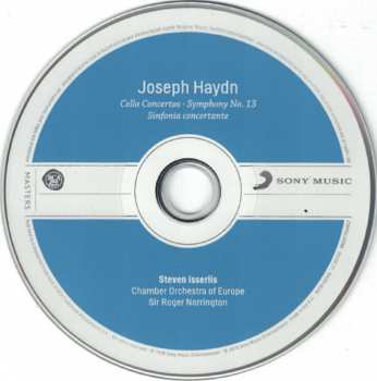 CD Joseph Haydn: Cello Concertos - Symphony No. 13 - Sinfonia Concertante 282569