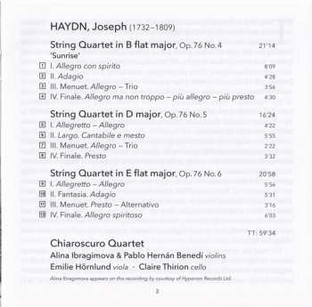 SACD Joseph Haydn: String Quartets Op.76 | 4-6 544815