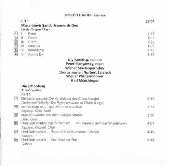 2CD Joseph Haydn: Die Schöpfung - Missa Brevis Sancti Joannis De Deo 185979