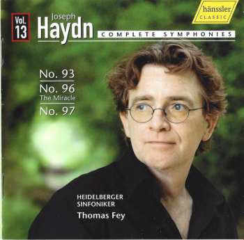 Album Joseph Haydn: No. 93 / No. 96 (The Miracle) / No. 97