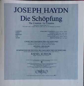 2LP/Box Set Joseph Haydn: Die Schöpfung = The Creation = La Création 608710