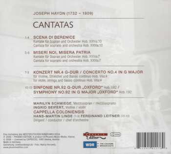 CD Joseph Haydn: Cantatas 452053