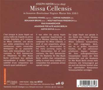 CD Joseph Haydn: Missa Cellensis  600566