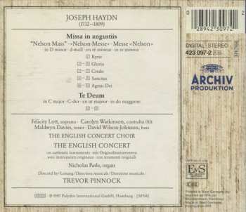 CD Joseph Haydn: Missa In Angustiis "Nelson Mass" • Te Deum 44713