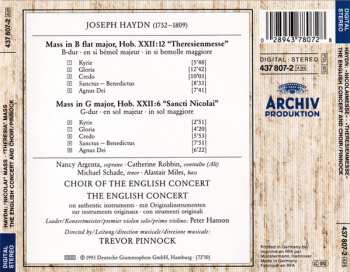 CD Joseph Haydn: Missa Sancti Nicolai - Theresienmesse 23749