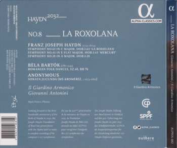 CD Joseph Haydn: No. 8 _ La Roxolana 114894