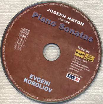 CD Joseph Haydn: Piano Sonatas 347401