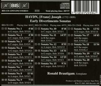 3CD Joseph Haydn: Early Divertimento Sonatas 655879