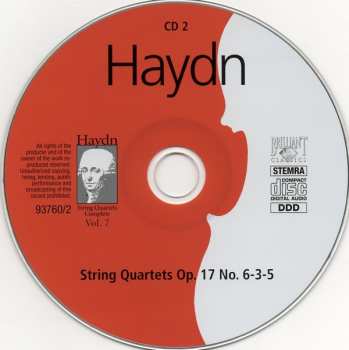 2CD Joseph Haydn: String Quartets Op. 17 181352