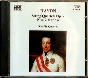 CD Joseph Haydn: String Quartets Op. 9 Nos. 2, 5 And 6 320784