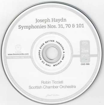 SACD Joseph Haydn: Symphonies Nos. 31, 70 & 101 182241