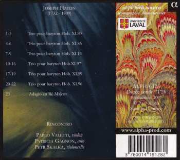 CD Joseph Haydn: Trios Pour Nicolaus Esterhazy 336654