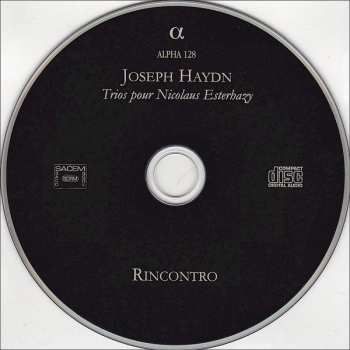 CD Joseph Haydn: Trios Pour Nicolaus Esterhazy 336654