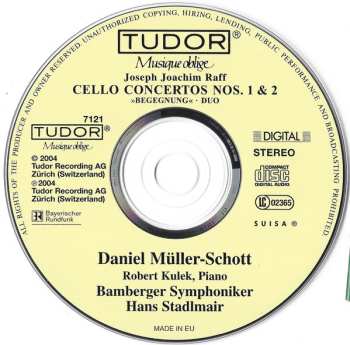 CD Bamberger Symphoniker: Cello Concertos 460677