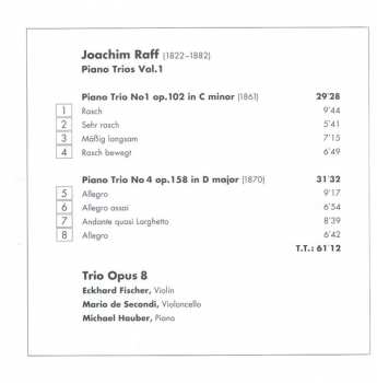 CD Joseph Joachim Raff: Piano Trios No 1 & 4 111528