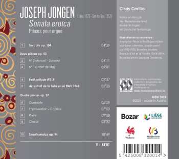 CD Joseph Jongen: Sonata Eroica; Pièces Pour Orgue 573364