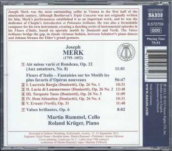 CD Martin Rummel: Fleurs D'Italie 570101