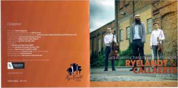 CD Ryelandt Trio: Late Romantic Piano Trios From Flanders 600508