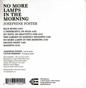 CD Josephine Foster: No More Lamps In The Morning 194514