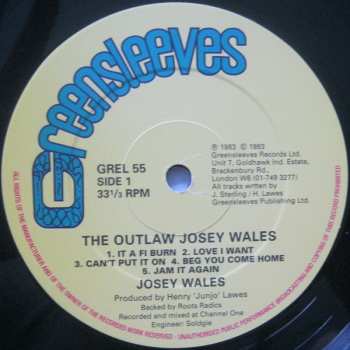 LP Josey Wales: The Outlaw Josey Wales 606499